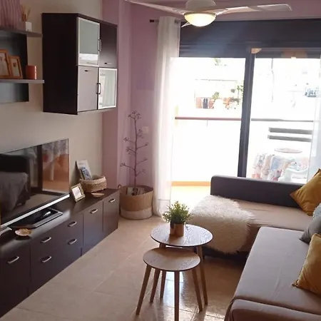 La Pita- Terraza Con Vistas Al Mar & Parking, A 1 Min De La Playa Carboneras