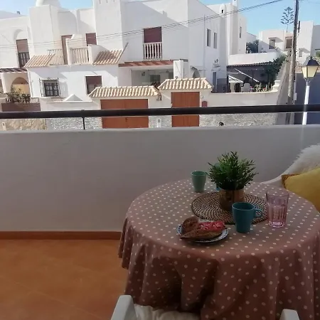 La Pita- Terraza Con Vistas Al Mar & Parking, A 1 Min De La Playa Carboneras
